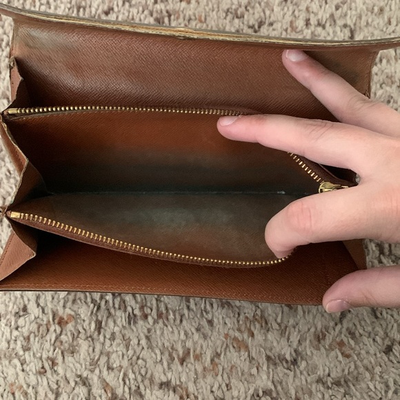 Louis Vuitton Sarah wallet in monogram canvas date code AN0990 - Picture 4 of 10